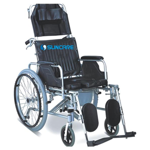 SUNCARE SC8020C Sedia a Rotelle Leggera con Toilette Reclinabile Manuale per Persone <span class=keywords><strong>Disabili</strong></span> - Product Image 2
