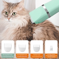 Tondeuse à poils pour animaux de compagnie professionnelle, électrique, en plastique, pour toilettage de chats et chiens (y compris Teddy), modèle d'usine transfrontalière
