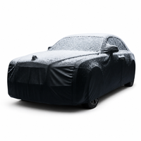 Housse de voiture sur mesure en PU de qualité supérieure, finition cuir lisse, imperméable, anti-poussière, abri de luxe pour voiture, fabricant