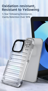 Funda Protectora para Teléfono con Diseño de Lujo, Carga Inalámbrica, Resistente a Golpes, en TPU y PC, con Colores Transparentes para 16/15/<span class=keywords><strong>14</strong></span>/13 - Product Image 4