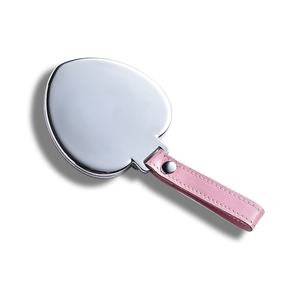 Portable Little Zinc Alloy Metal Cute <b>Compact</b> Pocket Cosmetic Heart Shape <b>Mirror</b> Keychains - Product Image 5
