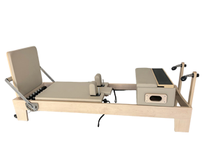 Компактный многофункциональный деревянный реформер для пилатеса и йоги из клена, тренажер для укрепления мышц кора, для студий - Product Image 5