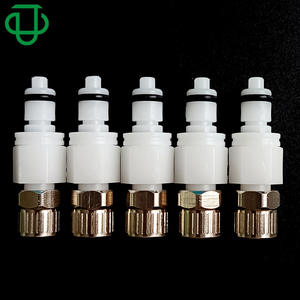 Conector Macho de Sujeción Rápida Serie M Jiyou, Válvula de Cierre con Tuerca de Bloqueo para Medios Acuosos, en Existencia y Listo para Enviar - Product Image 5