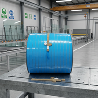 Pour applicateur automatique, machine Lisec, bobines de liège, tampons adhésifs en liège pour la protection du verre, tampons séparateurs de verre