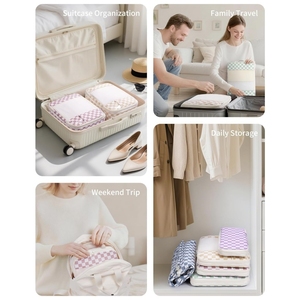Juego <span class=keywords><strong>de</strong></span> 5 Organizadores <span class=keywords><strong>de</strong></span> Viaje con Bolsas <span class=keywords><strong>de</strong></span> Maleta Ligeras y Portátiles, Cubos <span class=keywords><strong>de</strong></span> Embalaje Comprimidos, <span class=keywords><strong>Bolsa</strong></span> <span class=keywords><strong>para</strong></span> Zapatos y <span class=keywords><strong>Bolsa</strong></span> <span class=keywords><strong>de</strong></span> Malla <span class=keywords><strong>para</strong></span> Equipaje - Product Image 3