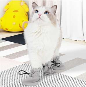 Nouvelles protections pour pattes de chat en nylon moderne, confortables, imperméables, anti-rayures, réglables, anti-égratignures - Product Image 3