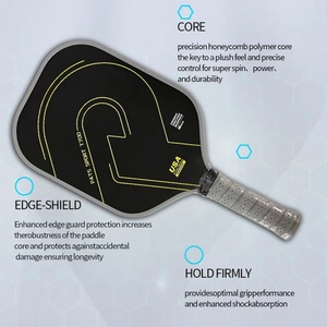 <span class=keywords><strong>Raquette</strong></span> de <span class=keywords><strong>pickleball</strong></span> en fibre de carbone T700 la plus vendue, durable et de qualité supérieure, épaisseur 16 mm, thermoformée Toray - Product Image 5