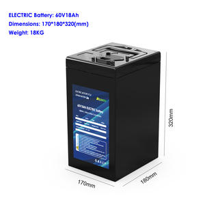 Baterías recargables Lifepo4 de 60V, 72V, 48V, 20Ah, 30Ah, 40Ah, 50Ah, 60Ah, batería de iones de litio para triciclo eléctrico - Product Image 5