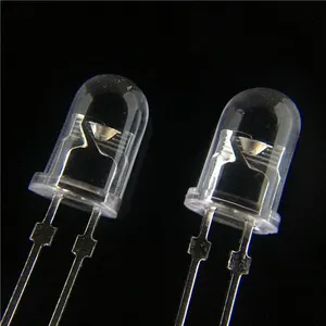 Juhong Free Samples 5 Years Warranty Own Tab 500nm 5mm Green Led Diode Super Bright Led For Traffic Light