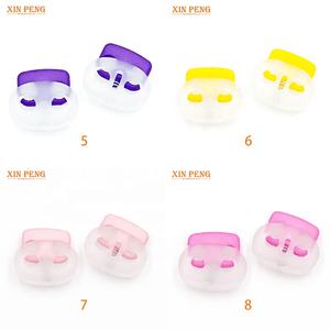 Groothandel Verstelbare Dubbele Koord Slot Einde Tas Koord Veer Plastic Stop - Product Image 4