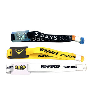 Pulsera de tela NFC y etiquetas de activos de chip NT213 Pulsera tejida <span class=keywords><strong>RFID</strong></span> para club nocturno y uso en fiestas - Product Image 1