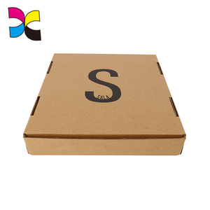 Boîte en papier ondulé personnalisé, avec logo de couleur noire, impression à l'intérieur et à l'extérieur, 50 pièces - Product Image 4