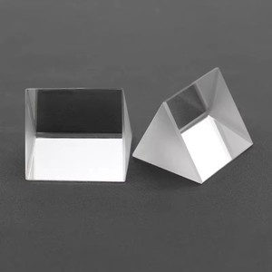 하이 퀄리티 사용자 정의 미니 정삼각형 프리즘 30*30*30mm 중공 유리 프리즘 - Product Image 3