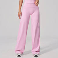3127 Nouveau pantalon de sport ample à taille haute, coupe large, anti-transpiration, pour l'automne et l'hiver, idéal pour les loisirs en extérieur, le fitness et le yoga