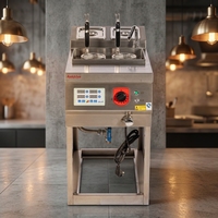 Cuisinière à nouilles électrique haute performance RKMF-G127, cuisinière à nouilles en acier inoxydable résistant à la corrosion