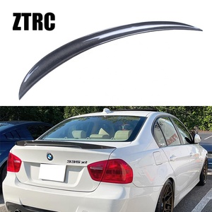 For 3 Series E90/E90 M3 P Style Real Carbon Fiber Rear Spoiler Trunk Wing 2004-2011 - Product Image 2