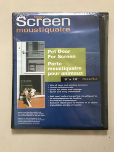 Porte moustiquaire personnalisée pour animaux de compagnie, nouveau design intelligent, <span class=keywords><strong>double</strong></span> <span class=keywords><strong>sens</strong></span>, respirante, avec rabat magnétique pour chiens et chats - Product Image 6