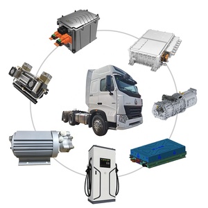 ชุดแปลงรถยนต์ไฟฟ้าสำหรับรถบรรทุก Brogen Hot Sales 360kw 618VDC แม่เหล็กซิงโครนัส IP67 ระบายความร้อนด้วยน้ำ - Product Image 1