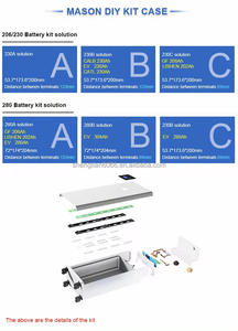 EU PL STOCK <span class=keywords><strong>Seplos</strong></span> 3.0 <span class=keywords><strong>BMS</strong></span> 280 Kit DIY Caja para Batería Lifepo4 280Ah 300Ah Almacenamiento de Energía <span class=keywords><strong>Seplos</strong></span> MASON 280 Caja para Batería Lifepo4 - Product Image 2