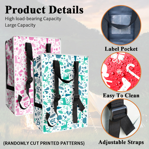 Multifunctional Plastic PP <strong>Backpack</strong> Waterproof Large-capacity Double Zipper Portable Reusable Lightweight <strong>Backpack</strong> - Product Image 3