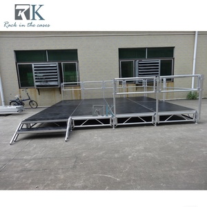 Seguridad de plataforma de escenario de carga fuerte con barandillas para venta de eventos - Product Image 3