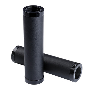Poignées de guidon de vélo de montagne Bolany 22,2 mm en PU antidérapantes noires pour le cyclisme hors route - Product Image 3