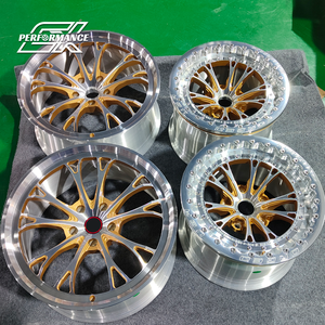 Jantes forgées sur mesure, polies, Beadlock, décalées, dorées, usinées, 20x10J 18x10J 18x9.5J 5x114.3 5x120.65 pour ZL1 - Product Image 4