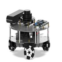Robot ROS2 con IA, Modelo Grande para Educación, Dirección Diferencial Ackermann, Vehículo Autónomo Inteligente, Motor Raspberry Pi WD550