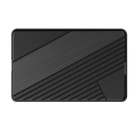 Nuevo USB3.0 Tool-Free 2.5inc SATA HDD/SSD Caja de plástico Personalizable Garantía de un año