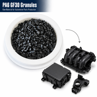 PA6 GF30 Résine de nylon 6 noire, granulés renforcés de 30 % de fibres de verre pour pièces automobiles