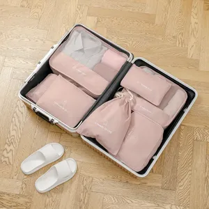 Storage Organizer Bag Clothes Large Capacity Duffel Luggage 7 Pcs Travel Bags Set Storage Bags