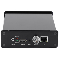 Encodeur vidéo H.265/HEVC/H.264 AVC 4k HD/HDMI/SDI vers IP, RTMP/SRT, dispositif de Streaming en direct/Streaming