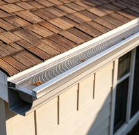 Garde-plateau en aluminium entièrement personnalisé avec micro-maille en acier inoxydable et revêtement PVDF sur mesure, marque privée pour les fournisseurs de toiture américains