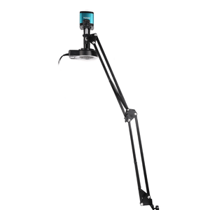 <span class=keywords><strong>Microscope</strong></span> numérique vidéo <span class=keywords><strong>4K</strong></span> HD caméra 48mp objectif 150X avec lumière LED support pliable pour réparation soudure - Product Image 2