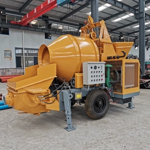 Bán Hot TRỘN BÊ TÔNG DIESEL TRỘN BÊ TÔNG với máy bơm Nhà máy cung cấp mini trộn bê tông và bơm cho xây dựng dân dụng - Product Image 4