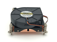 LGA115X Heat Sink 1156 1U Square Desktop Server Laptop Cpu Radiator Thermal Simulation Air Cooling Fan