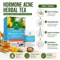 Teh Herbal Honeysuckle Chrysanthemum Coicis Semen Teh Kecantikan & Kesehatan Kantong Teh Label Pribadi Pemasok Kustom