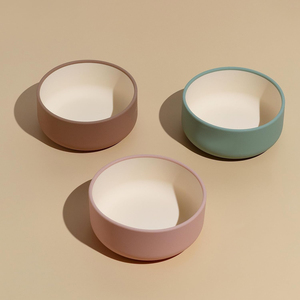 Tazones de Silicona en Colores Pastel, Silicona de Grado Alimenticio y Libre de BPA, Perfectos para el Destete, Aptos para Lavavajillas y Microondas - Product Image 2