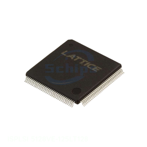 ชิปวงจรรวม128 LQFP ชิ้นส่วนอิเล็กทรอนิกส์5128VE-125LT128 ISPLSI - Product Image 1