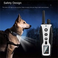 Dispositif d'entraînement intelligent rechargeable pour chien, télécommande longue portée sans fil, étanche IPX7, vibration, choc électrique