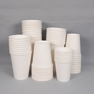 Vasos de Papel Desechables Blancos Gruesos para Publicidad, Vasos de Café al por Mayor, Vasos de Té con Leche, Vasos para Beber con Impresión de Logotipo Personalizado - Product Image 1