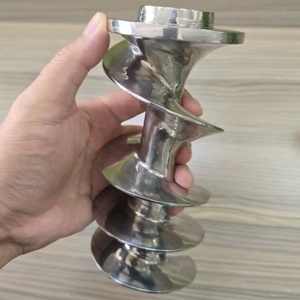 Eje Espiral de Alimentación para Molinillo de Carne, de Acero Inoxidable 304 de Grado Alimenticio, Fundido con Precisión, Piezas de Repuesto para Maquinaria - Product Image 3