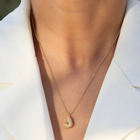 Mini Zirkoon A-Z Bubbelletter Initiaal Hangertje Ketting Op Maat Naamketting Valentijnscadeau Mode Sieraden voor Vrouwen