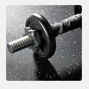 Plancher en caoutchouc de gymnase de plancher de salle de forme physique d'Epdm & sbr de 5mm-50mm pour la salle de forme physique, terrain de jeu - Product Image 3