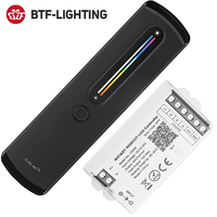 Contrôleur de bande LED Tuya WiFi 2.4G RF PWM avec télécommande tactile RF pour Alexa Google Home DC12V 24V DIM CCT RGB RGBW RGBCCT