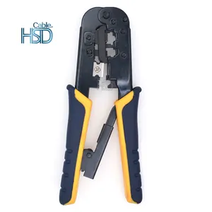 2022 New Handheld Ethernet Rj45 Connector Crimp Tool Cable Crimping Tool for Cat5 Cat6 Cat7 Cat8 Network Cable