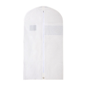 Funda de <span class=keywords><strong>tela</strong></span> no tejida con logotipo personalizado, <span class=keywords><strong>bolsa</strong></span> de <span class=keywords><strong>ropa</strong></span> de viaje, <span class=keywords><strong>bolsa</strong></span> de almacenamiento para <span class=keywords><strong>ropa</strong></span>, funda para boda - Product Image 4