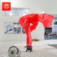 360 professionnel personnalisé 20ft grand géant publicité gonflables 20ft Air Sky Dancer avec ventilateur usine directe