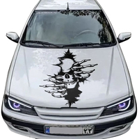 Autocollant en vinyle de haute qualité résistant aux Uv, Logo de transfert personnalisé, pour pare-chocs de voiture de sport, autocollant de fenêtre de voiture