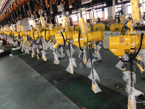 Polipasto Eléctrico de Cadena de 1 Tonelada, 220V/380V, Monofásico/Trifásico con Carro <span class=keywords><strong>ALLMAN</strong></span> - Product Image 4